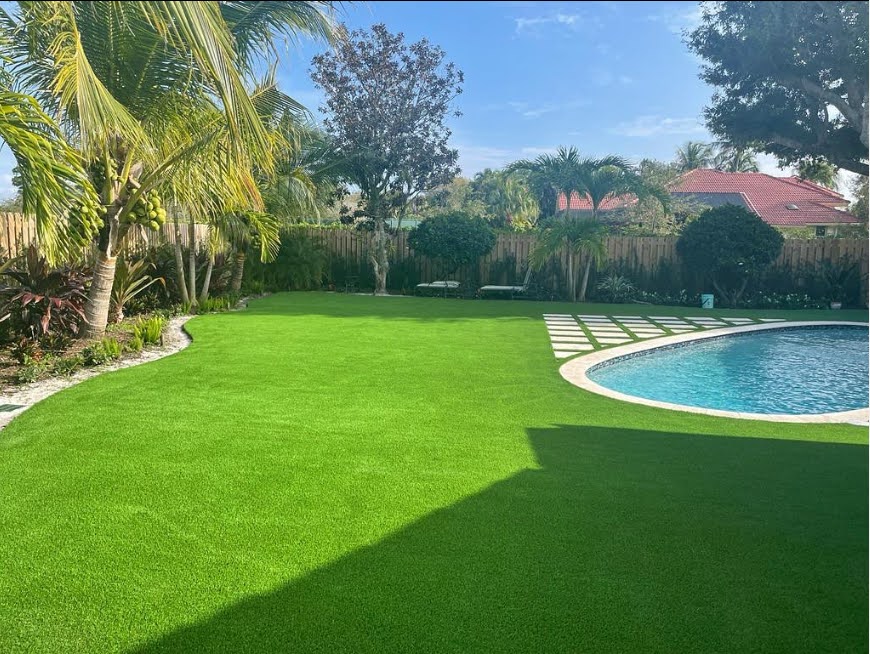 pool area turf